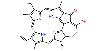 13(2),17(3)-Cyclophaeophorbide enol